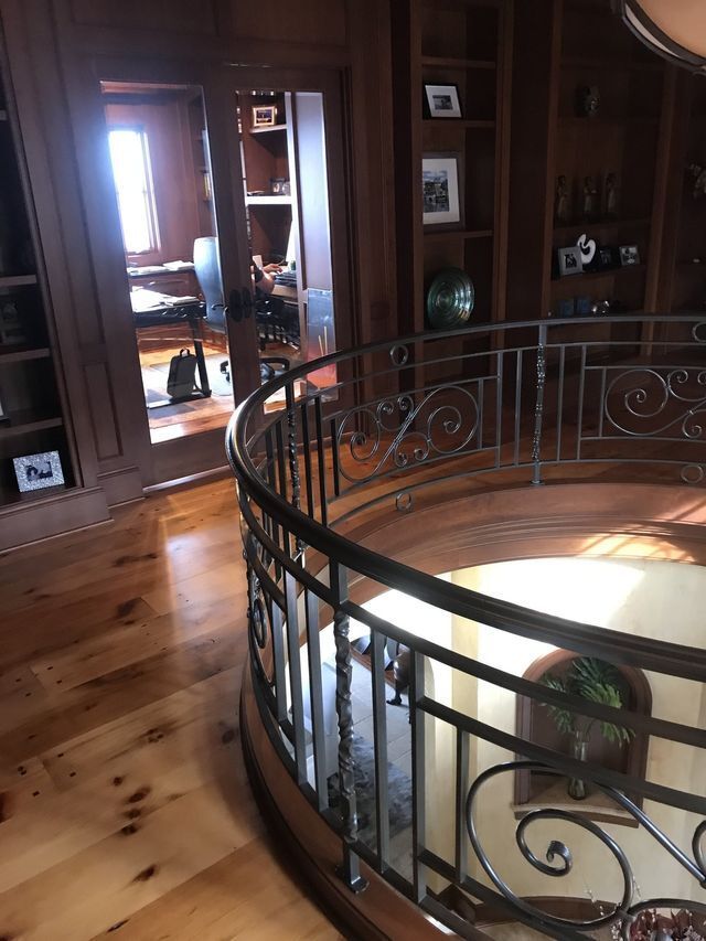 Wood Floor And Hand Rail — Puyallup, WA — Blair & Son Floor Co.