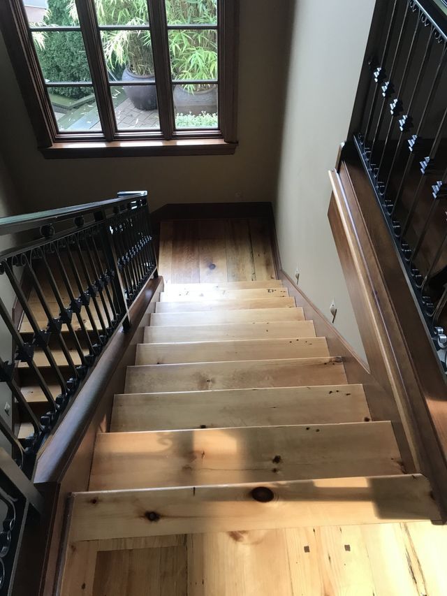 Wooden Stair Steps — Puyallup, WA — Blair & Son Floor Co.