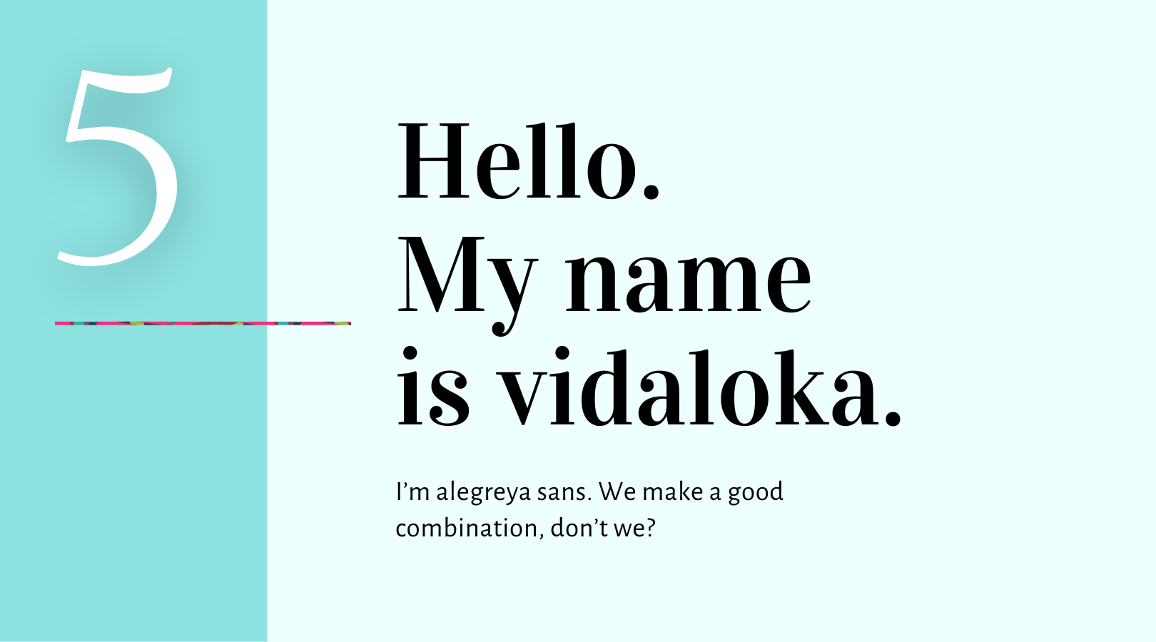 A blue and white sign that says hello my name is vidaloka