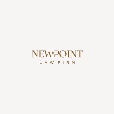 A logo for a law firm called new point law firm