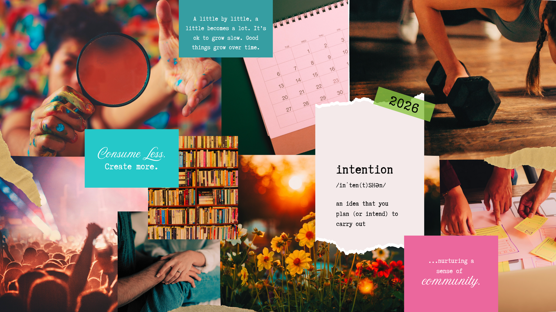 Free Template: Reach Your Goals With A Digital Vision Board