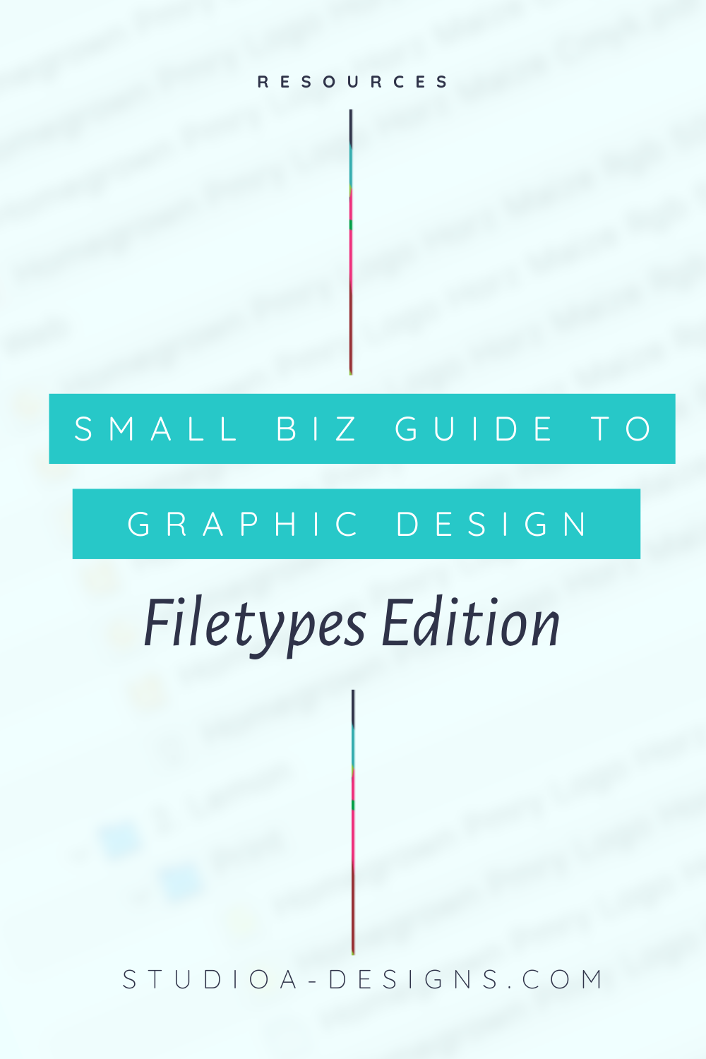 The cover titled small steps to graphic design filetypes edition