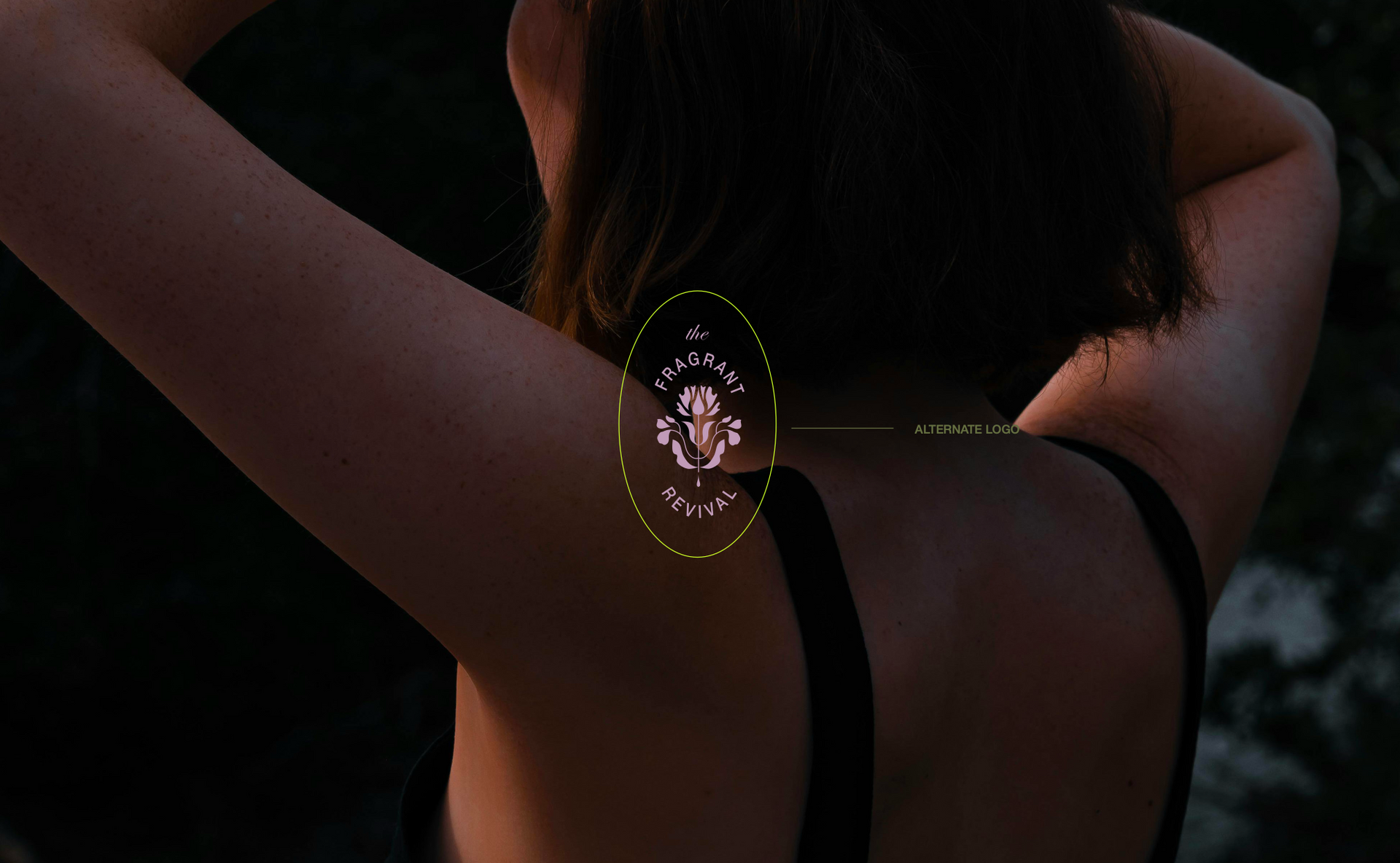 A mockup of a business card and envelope on a floral background