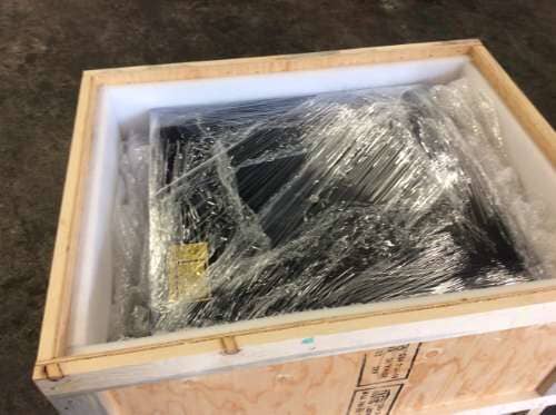 Plastic Cover of Packing — Gardena, CA — Quality Packing & Crating