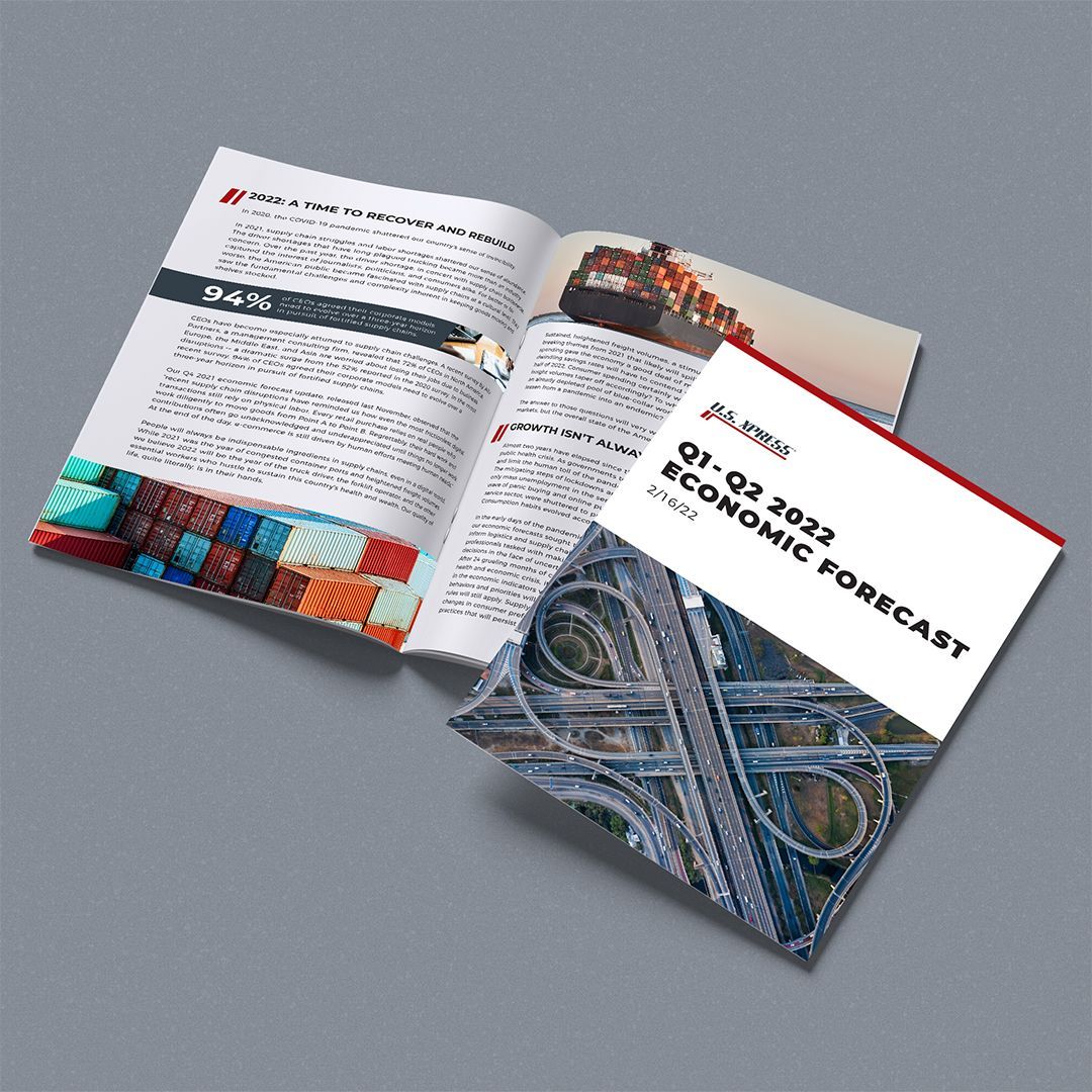 U.S. Xpress Q1-Q2 2022 Economic Forecast Mockup