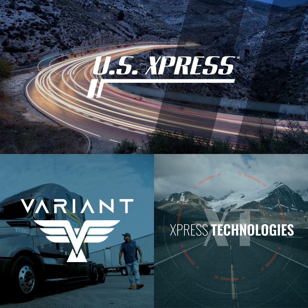 U.S. Xpress, Variant, and XT Logos