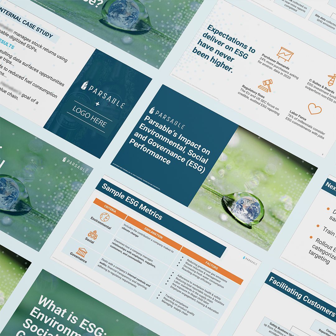 ERG Presentation Mockup