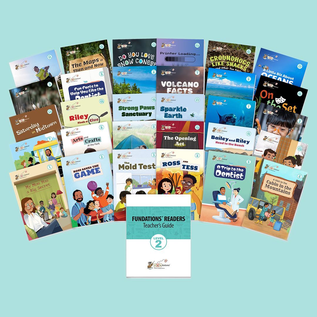 Fundations Readers Level 2 Mockups