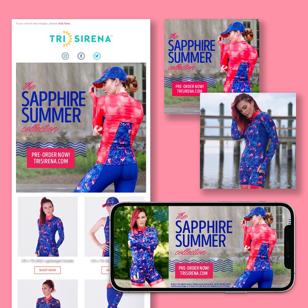 DTC Apparel Social Media Mockup