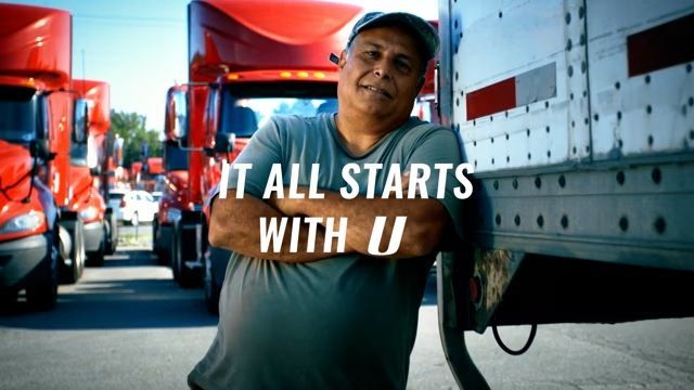 U.S. Xpress Truck Driver Photograph