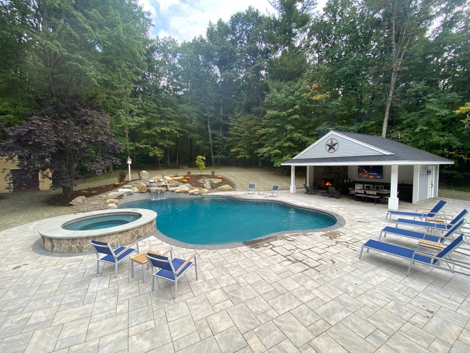 Pool House — Bolton, MA — David Monteiro Contracting