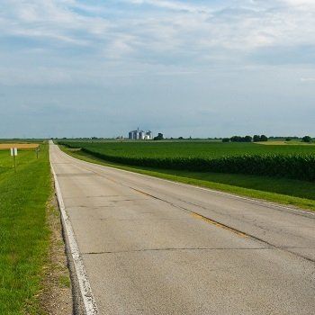 Country road — Snyder, OK — North Fork Surveying & Drafting