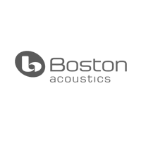 Boston acoustics logo on a white background