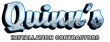 The logo for quinn 's installation contractors is shown on a white background.