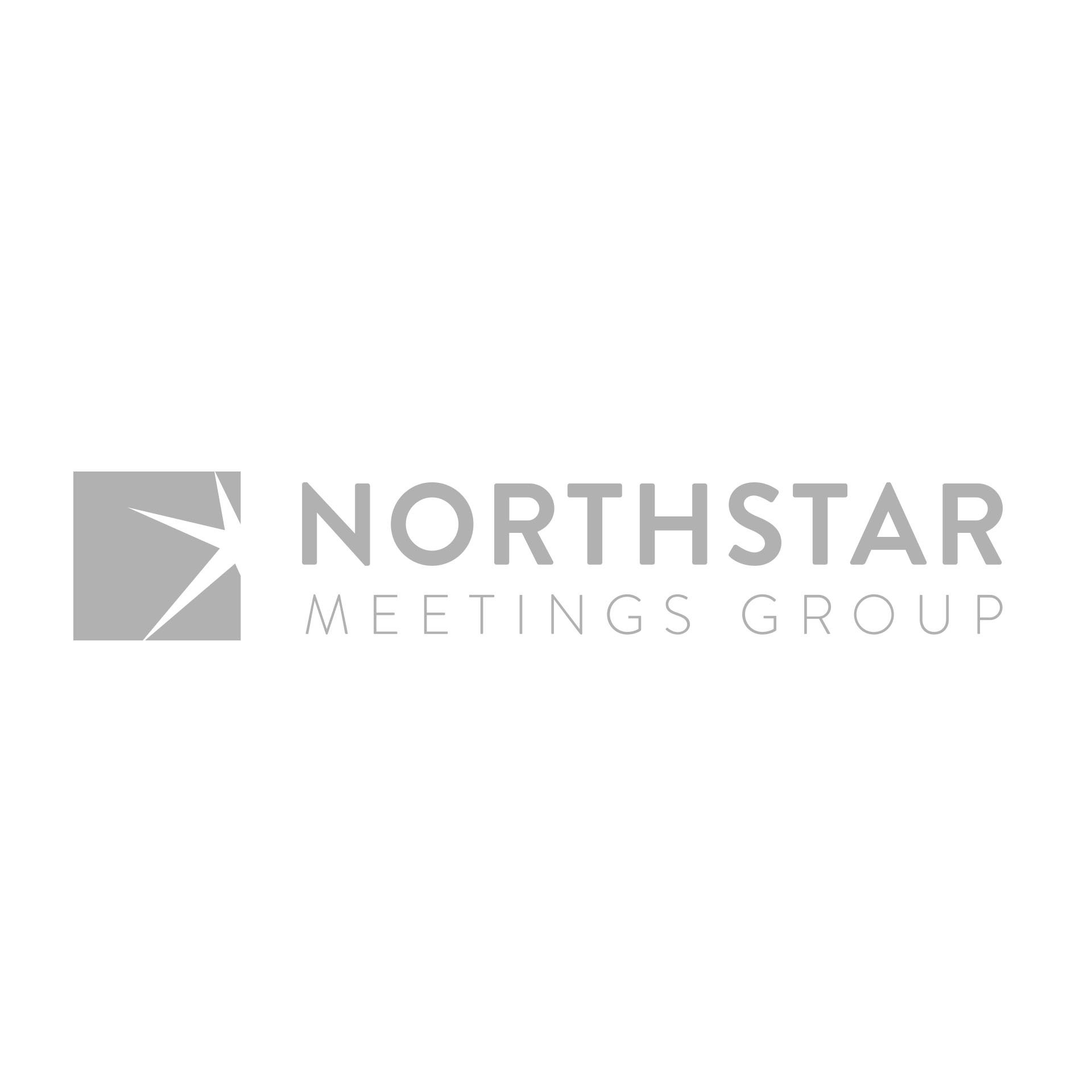 Gray Northstar Meetings Group logo on white