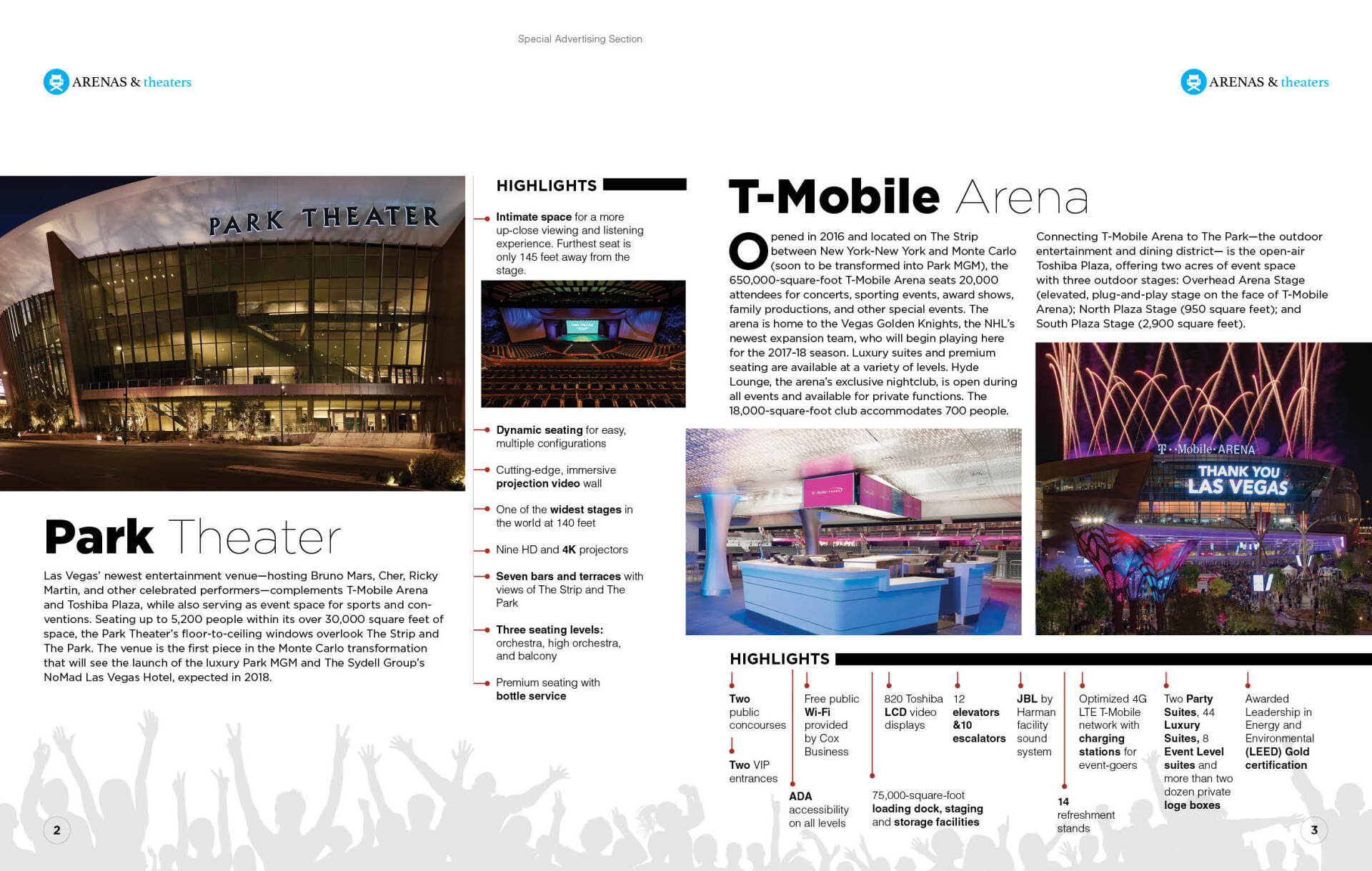 MGM Resorts Guide spread