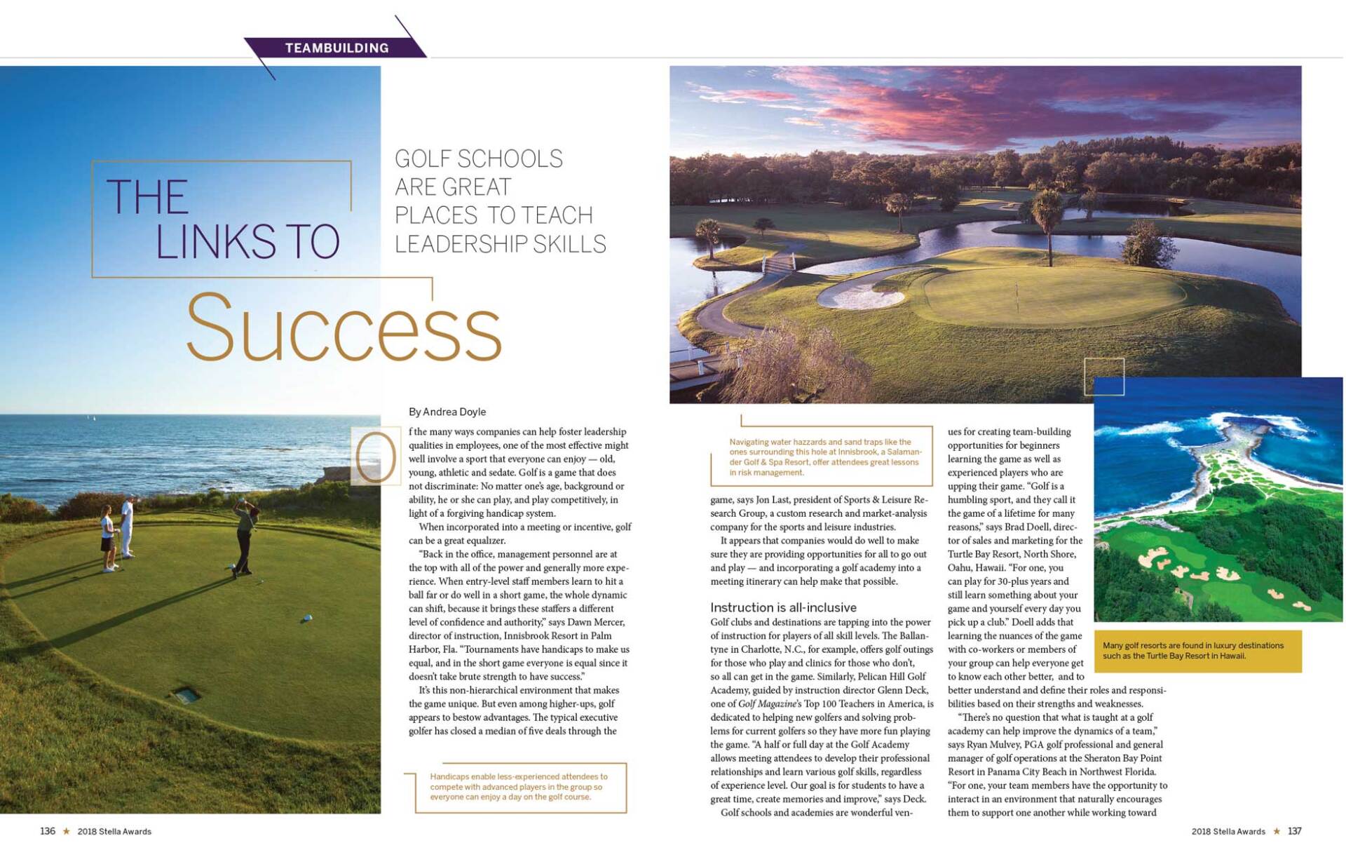 Stella Awards spread