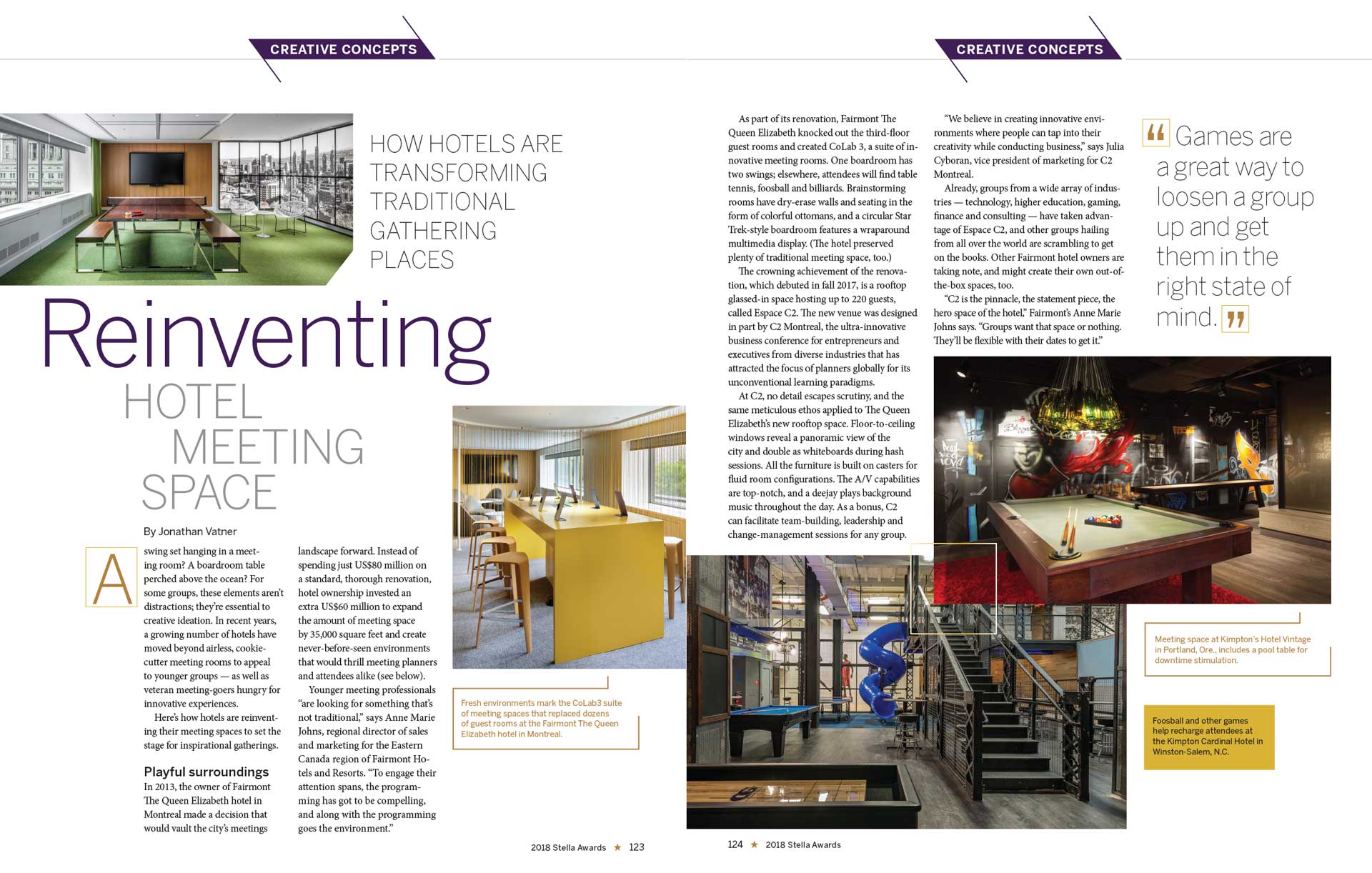 Stella Awards spread