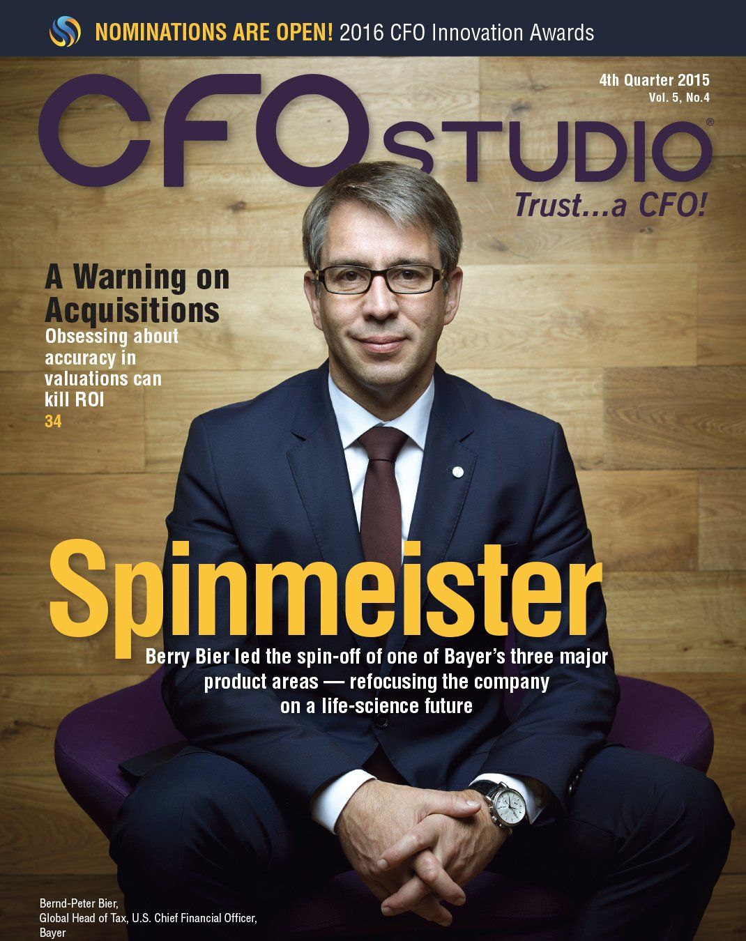 CFO Studio Magaine cover