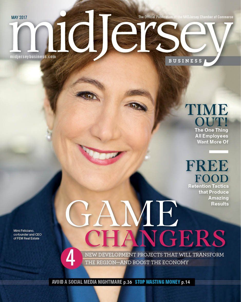Cover of Mid Jersey Business Magazine Issue