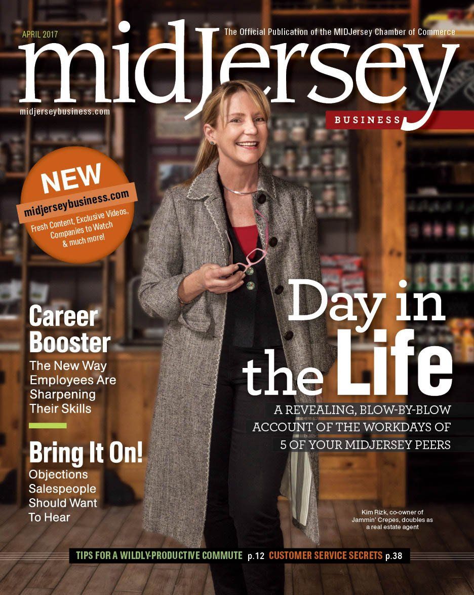 Cover of Mid Jersey Business Magazine issue