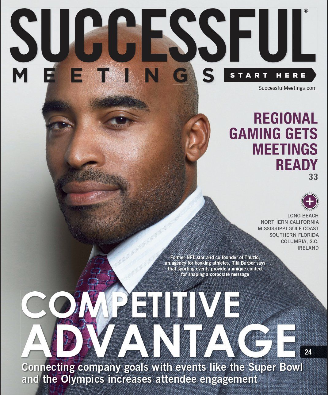 Successful Meetings Magazine Cover