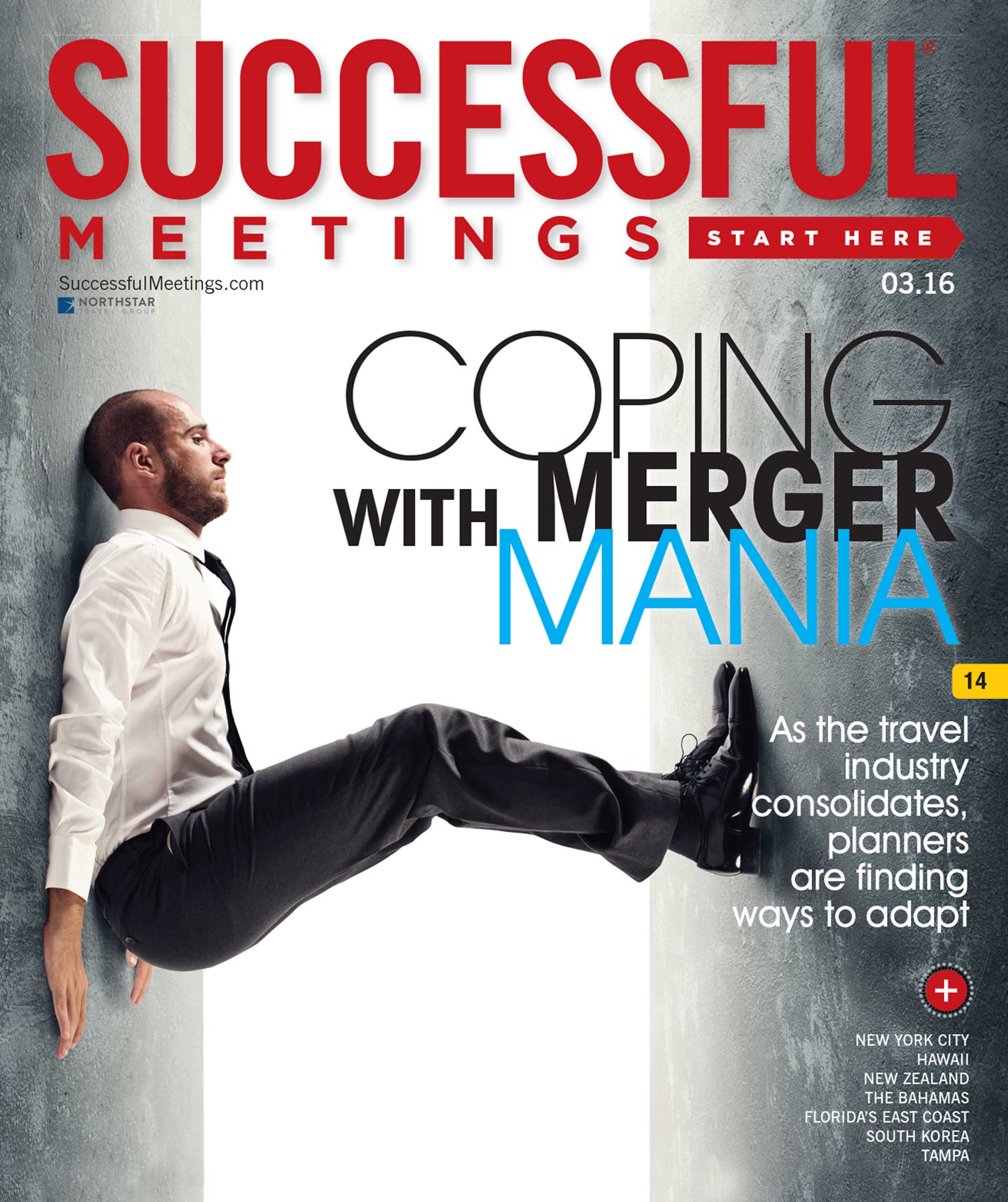 Successful Meetings Magazine spread
