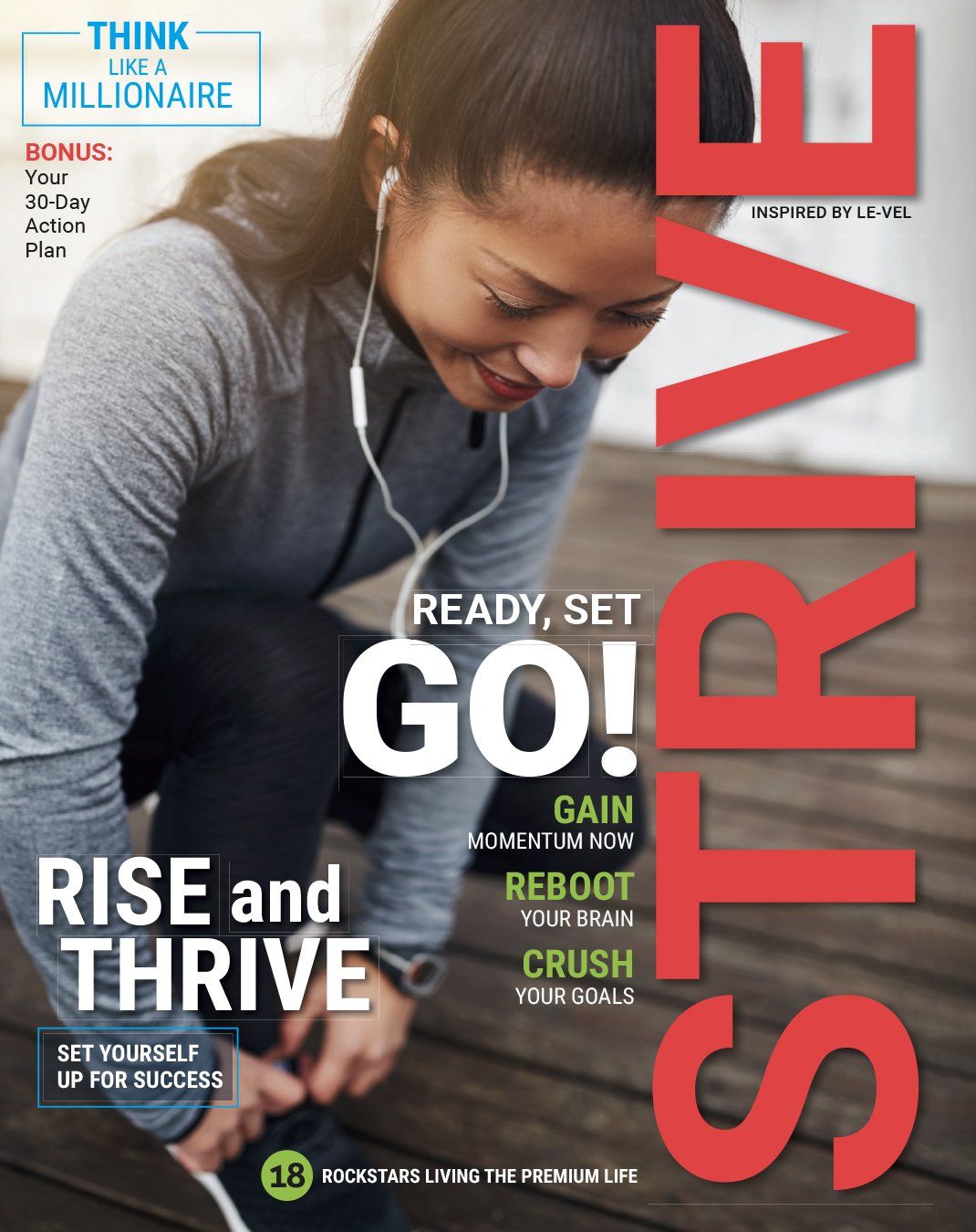 STRIVE Magazine cover