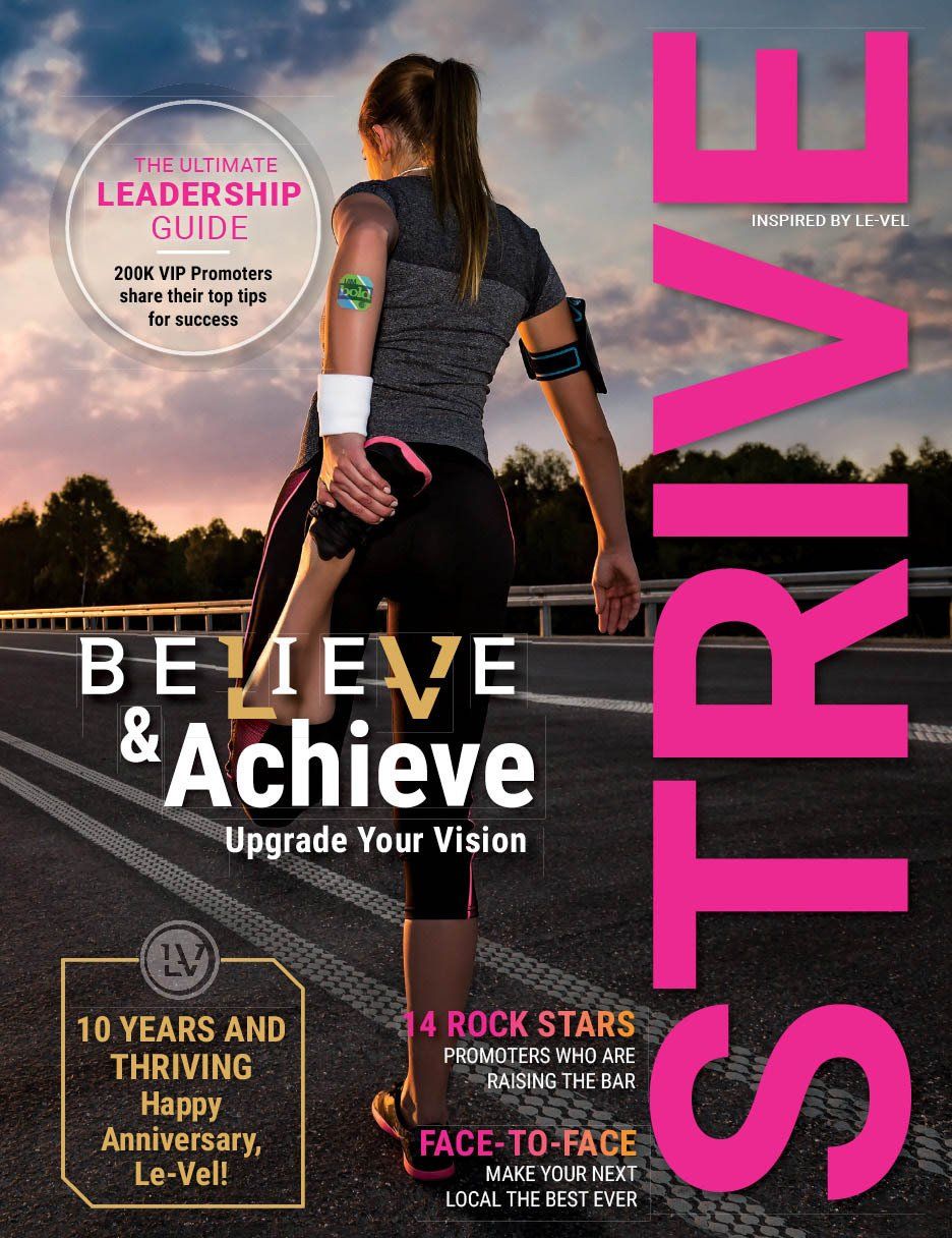 STRIVE Magazine cover