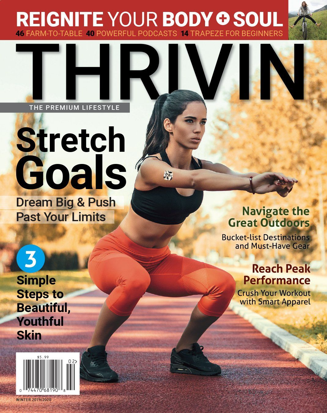 Cover of Thrivin Magazine