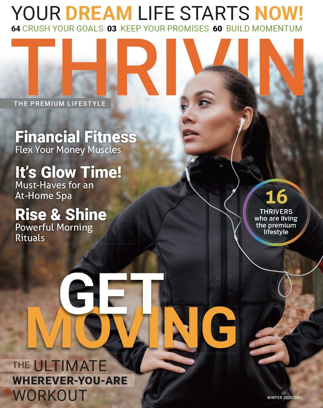 Cover of Thrivin Magazine