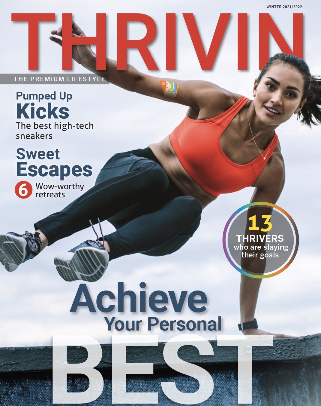 Cover of Thrivin Magazine
