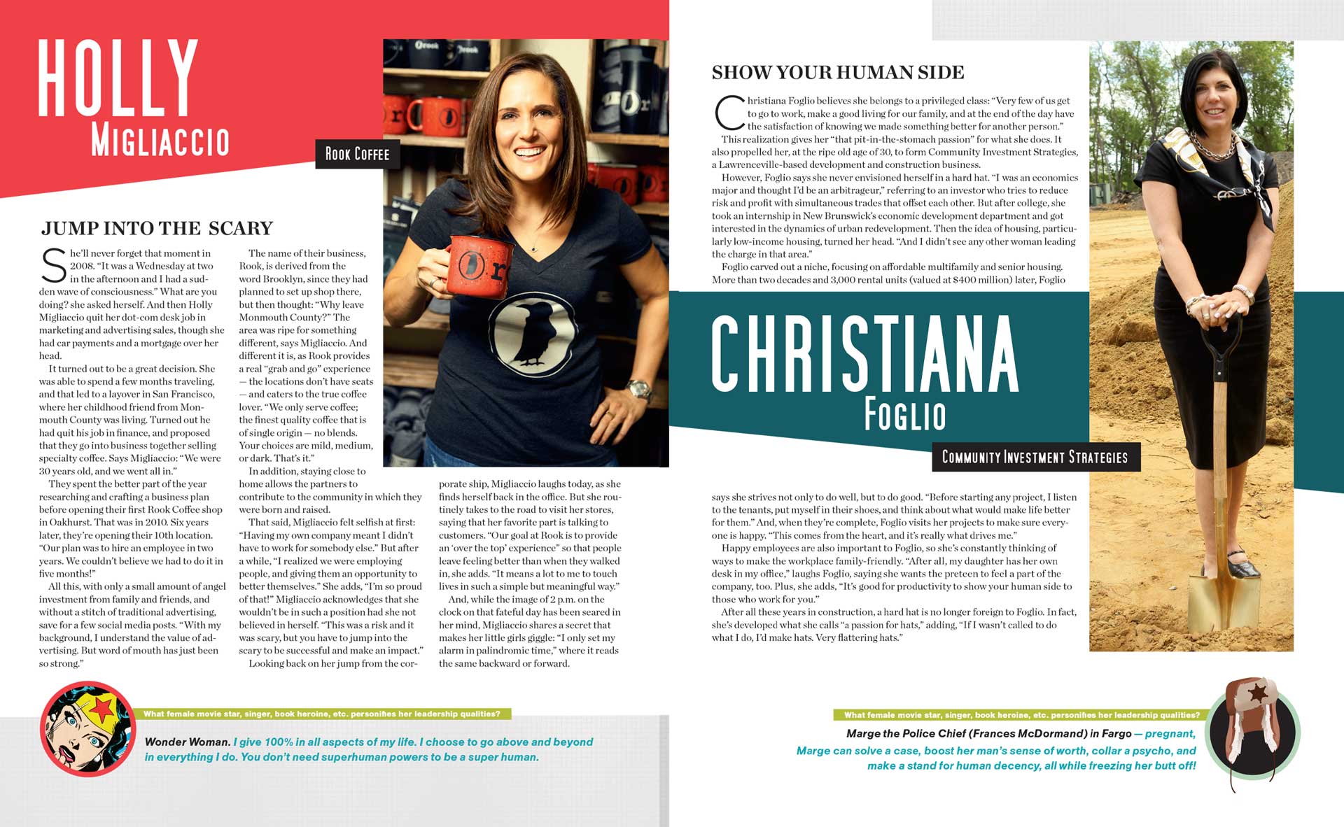 Spread in MidJersey Business Magazine