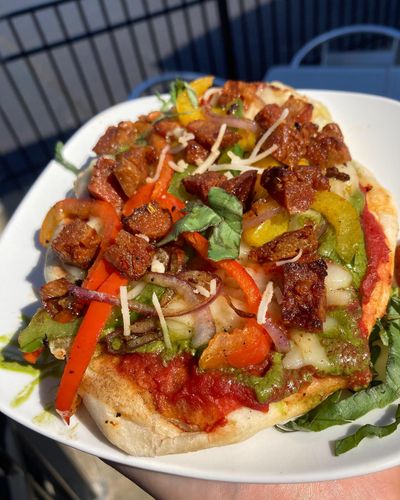 menu flourish plant based eatery evansville in