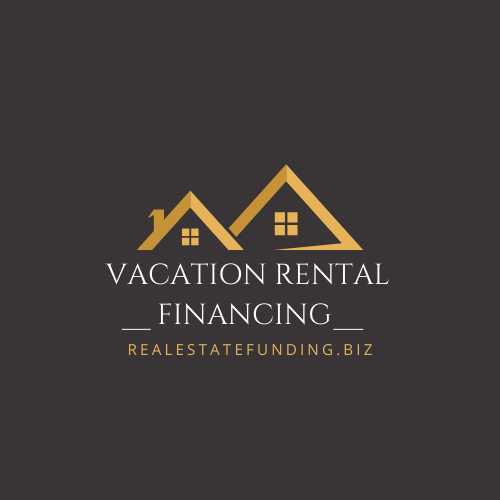 A logo for vacation rental financing real estate funding