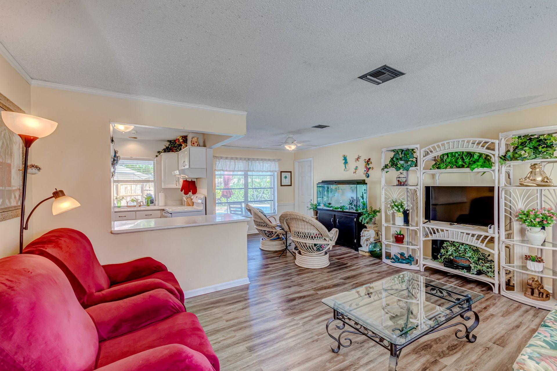Interior of rental house in St Lucie County