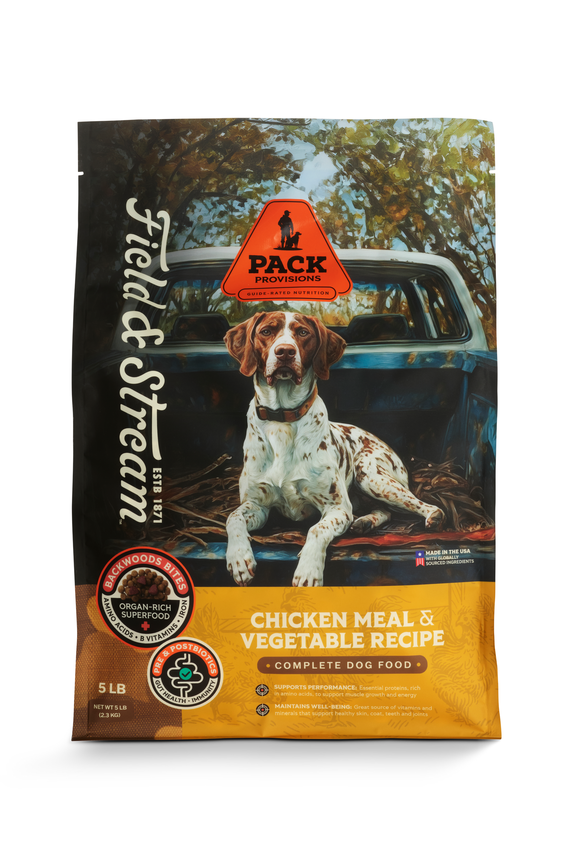 Field & Stream Pack Provisions Chicken Meal & Vegetable Recipe