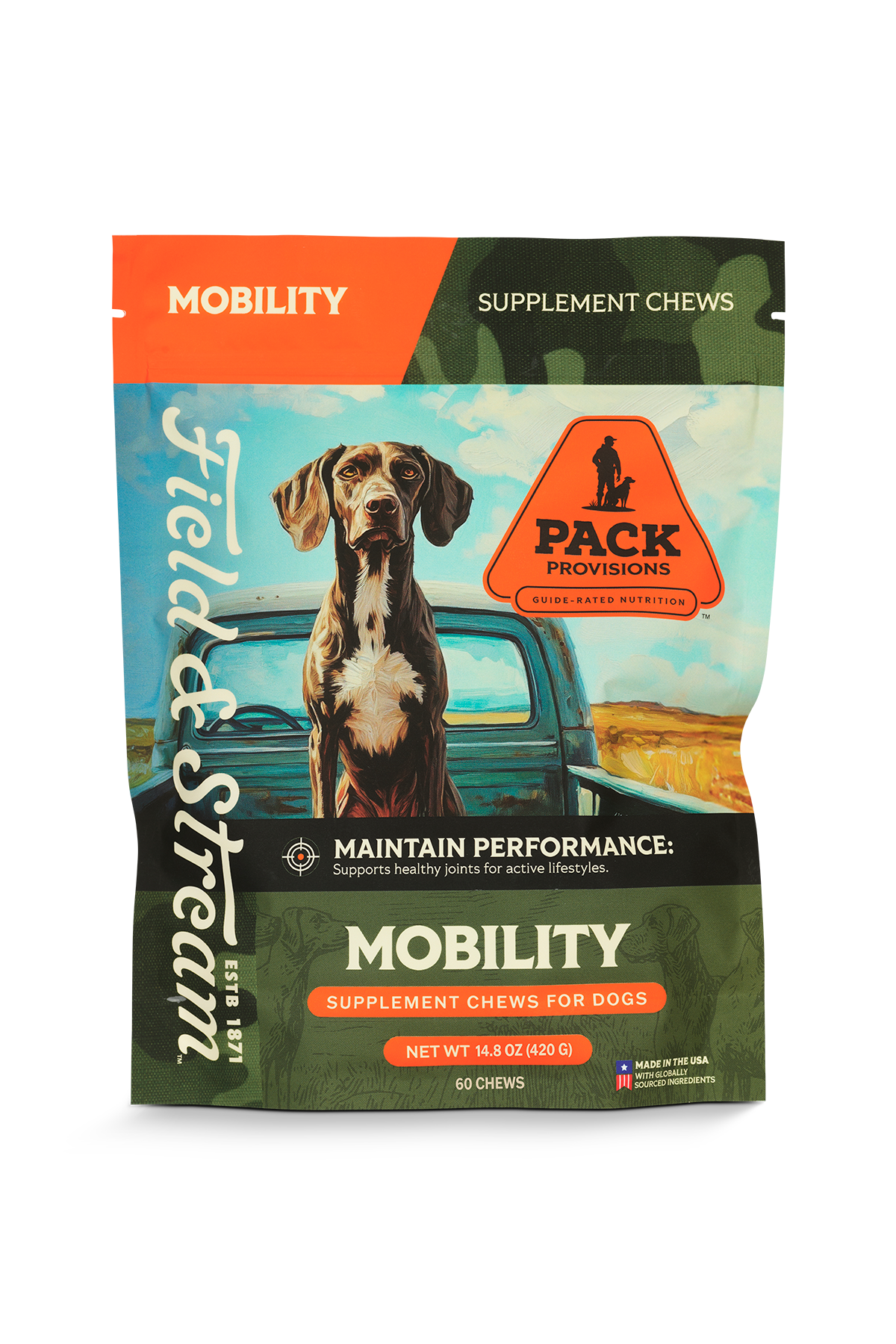 Field & Stream Pack Provisions Mobility Supplement Chews
