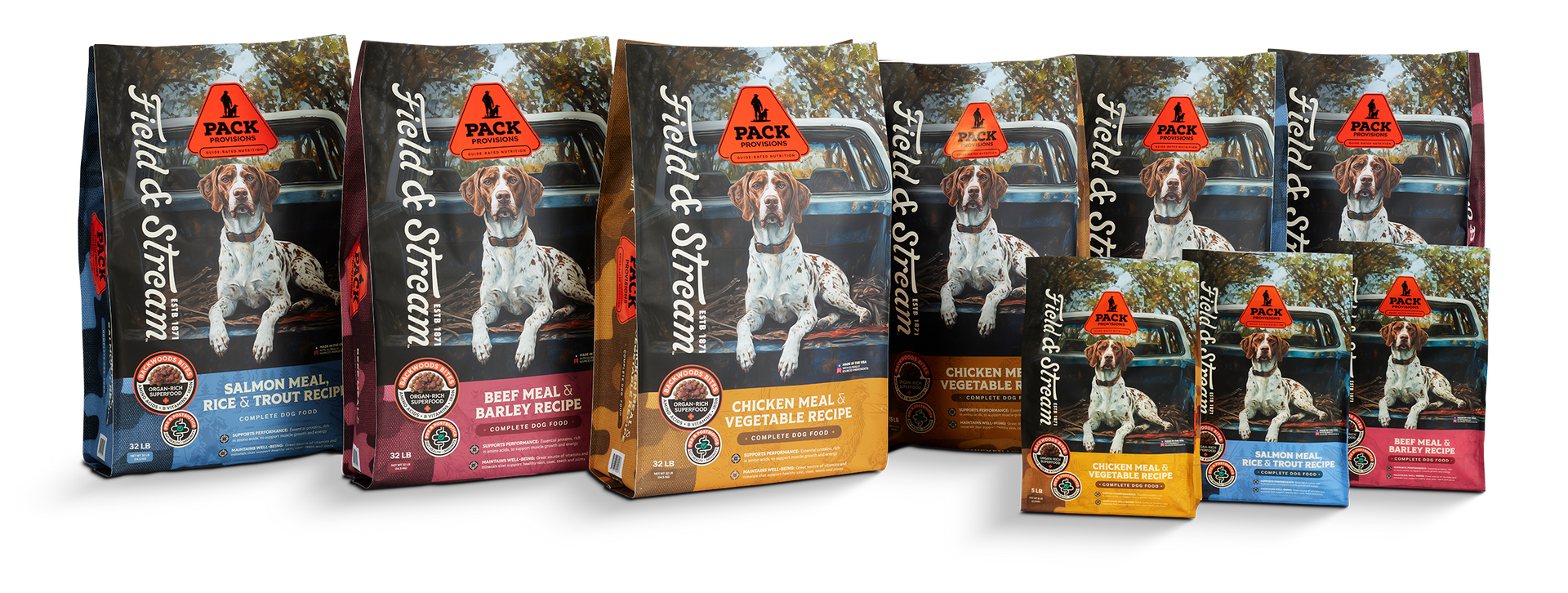 Pack Provisions All Kibble Product Images