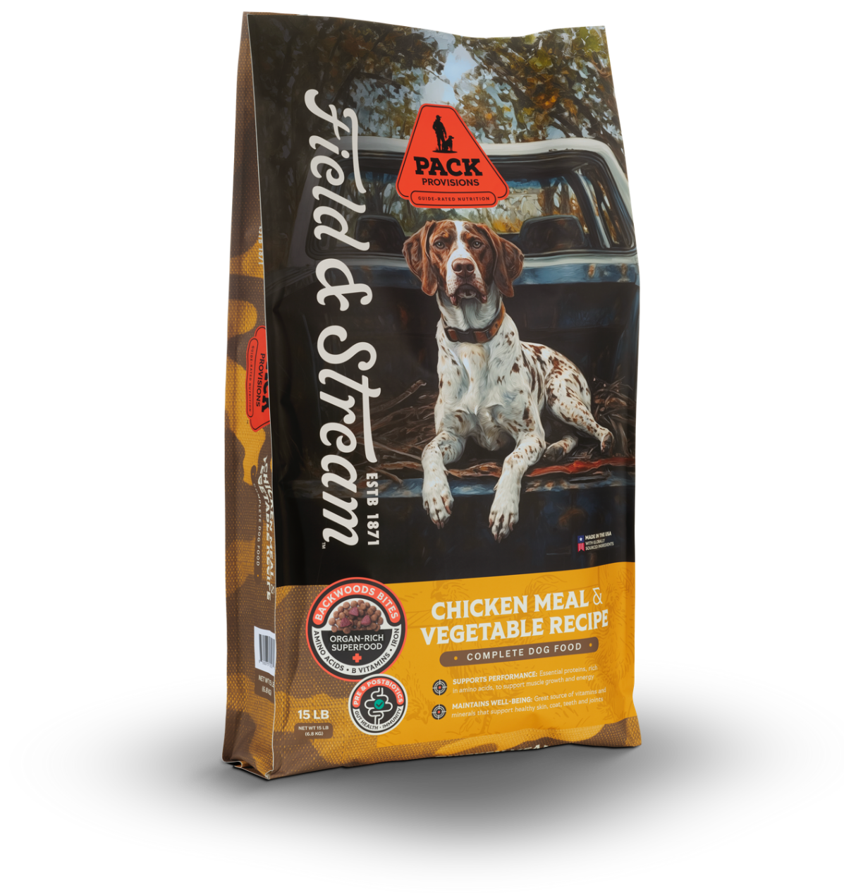 Field & Stream Pack Provisions Chicken Meal & Vegetable Recipe