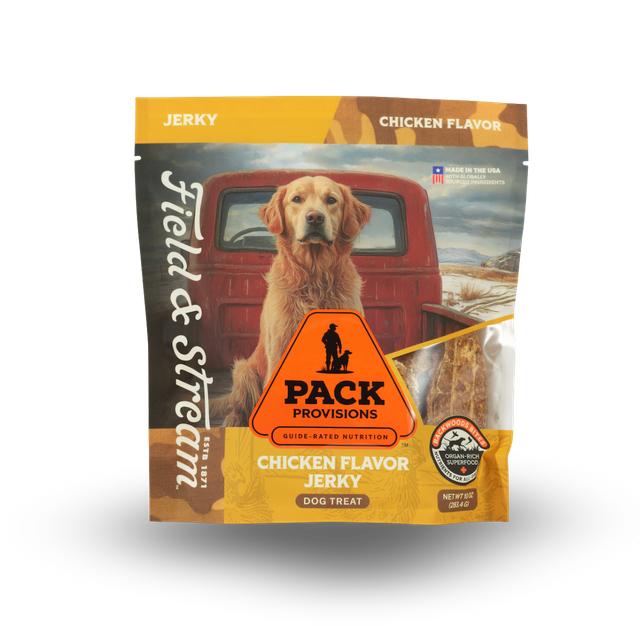 Chicken Flavor Jerky | Field & Stream | Pack Provisions for Dogs