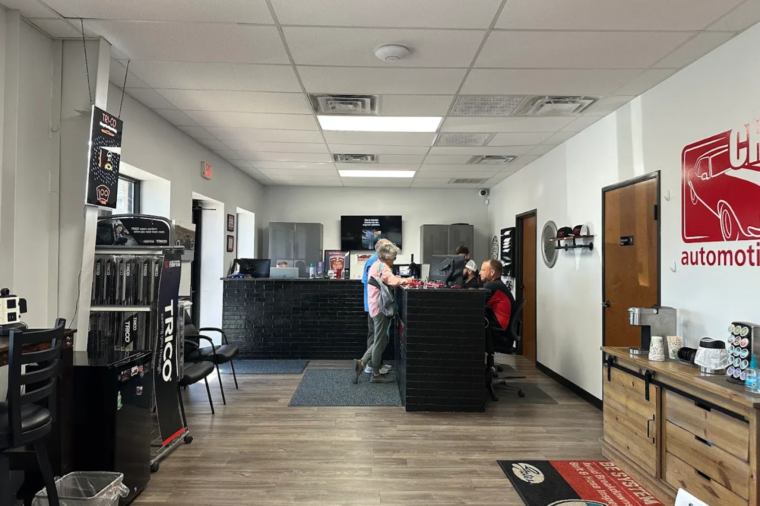 Customers Inquiring on Auto Shop Repairs | Chuck's Automotive Repair Inc.