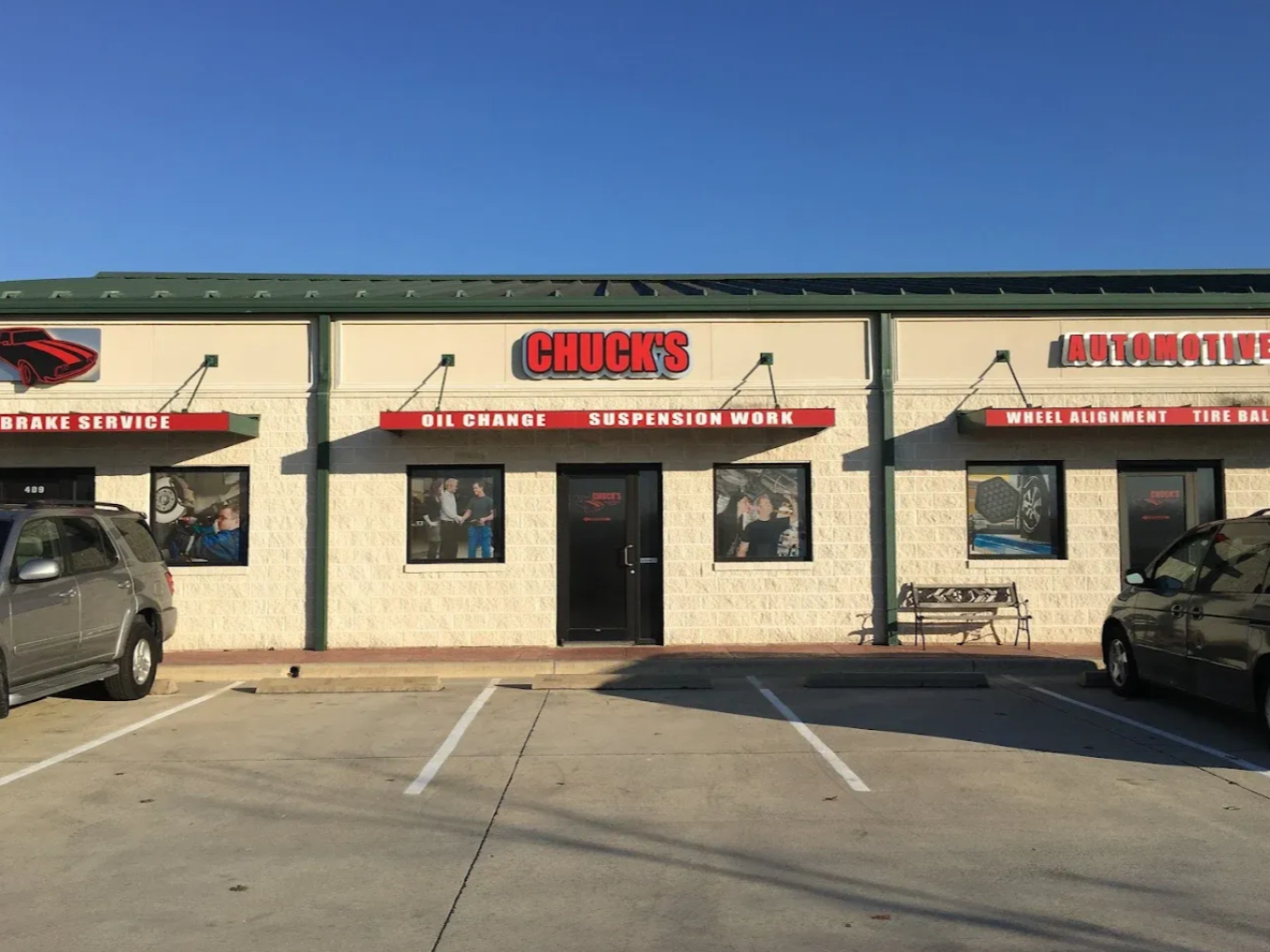 Front of Auto Shop | Chuck's Automotive Repair Inc.