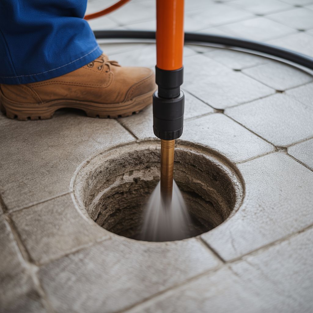 catch basin flood drainage system cleaning
