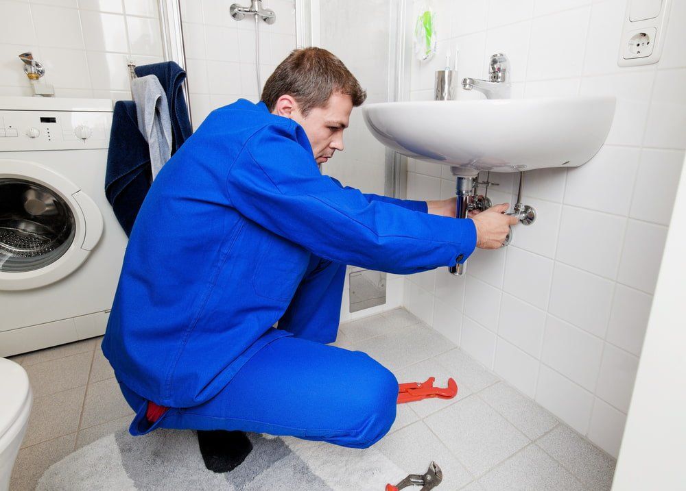 Repairing Bathroom Sink — Plumbing in Casino, NSW