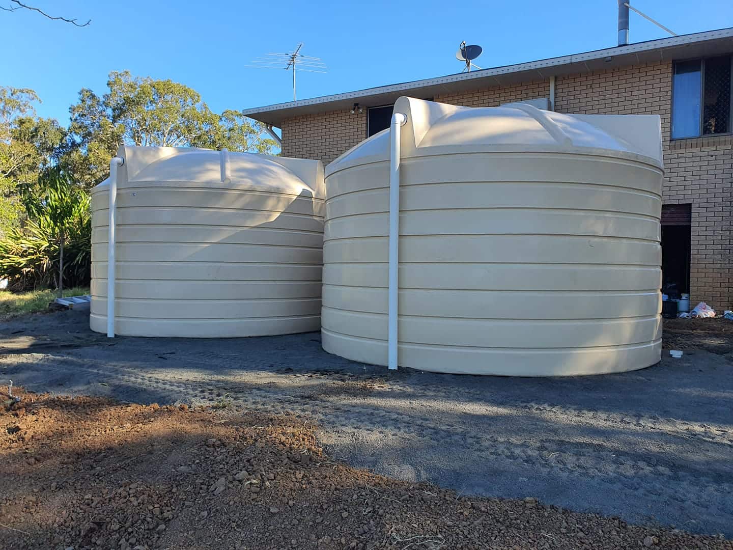 Rainwater Tanks — Plumbing in Casino, NSW