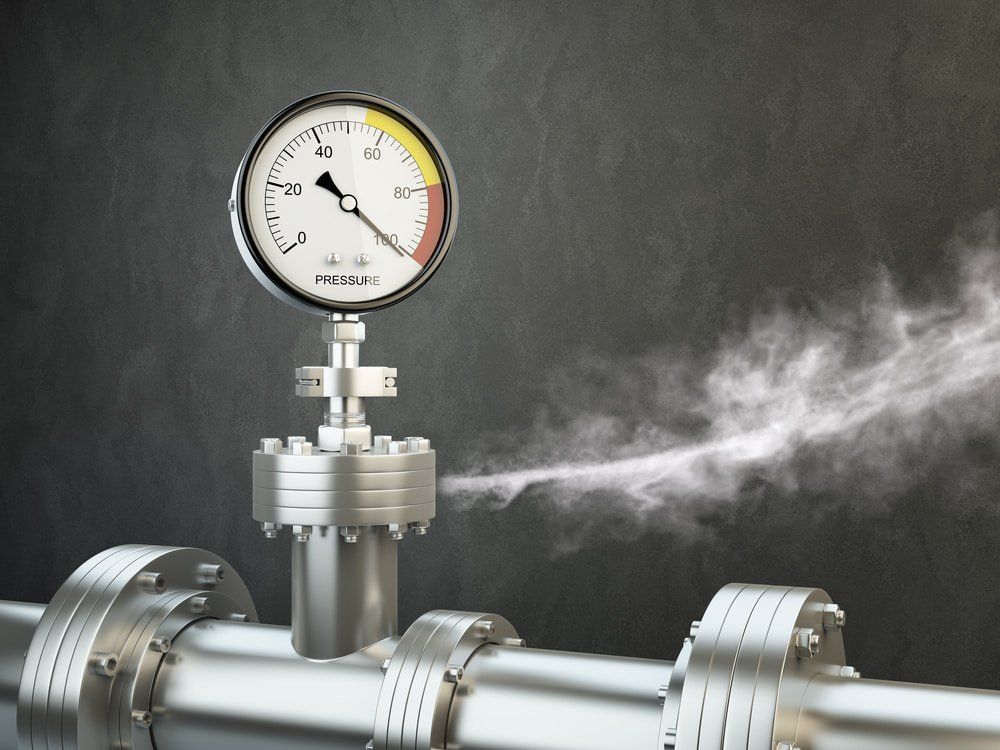 Steam Leaking From Pressure Gauge — Plumbing in Casino, NSW
