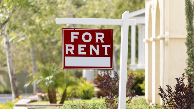 For Rent sign
