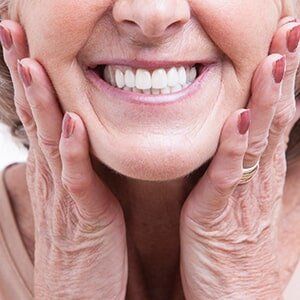 Senior Woman — Family Dentistry in Castleton, NY