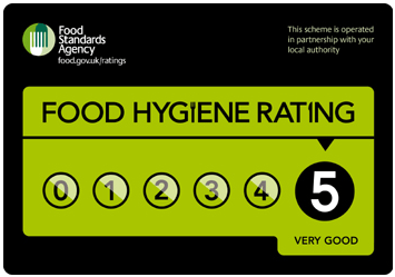 food hygiene rating 5